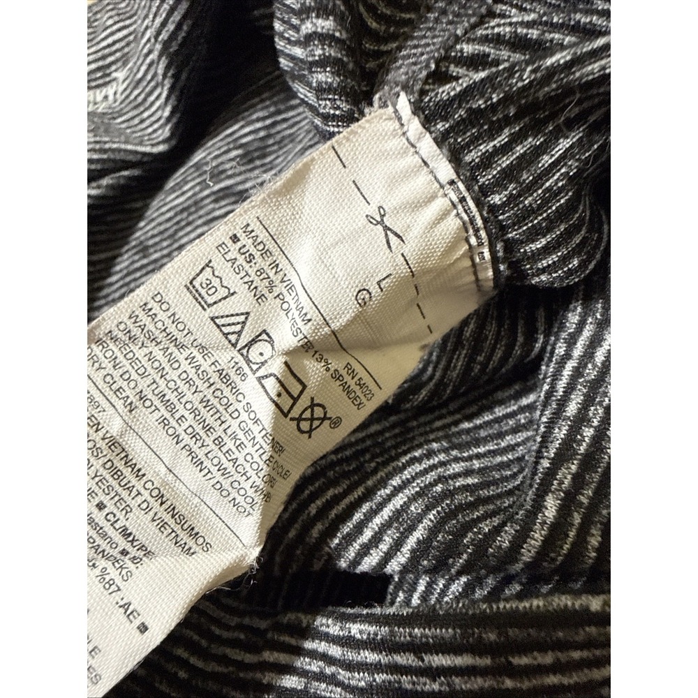 Old Navy Active Go-Dry Space Dye Striped Athletic Leggings - Picture 3 of 7